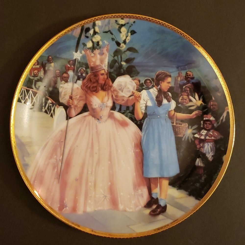 The Wizard of Oz commemorative plate